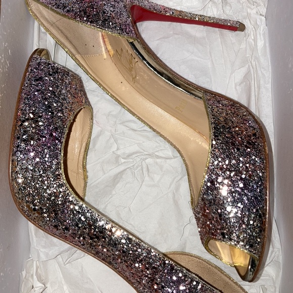 demi you 100 glit aqua/rub met/spec … size 39 - Picture 4 of 4